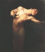 Gyula Benczur Narcissus painting
